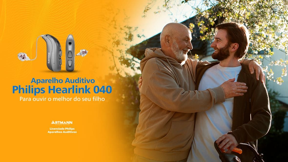 Para ouvir o melhor do seu filho: Aparelhos auditivos Philips Hearlink